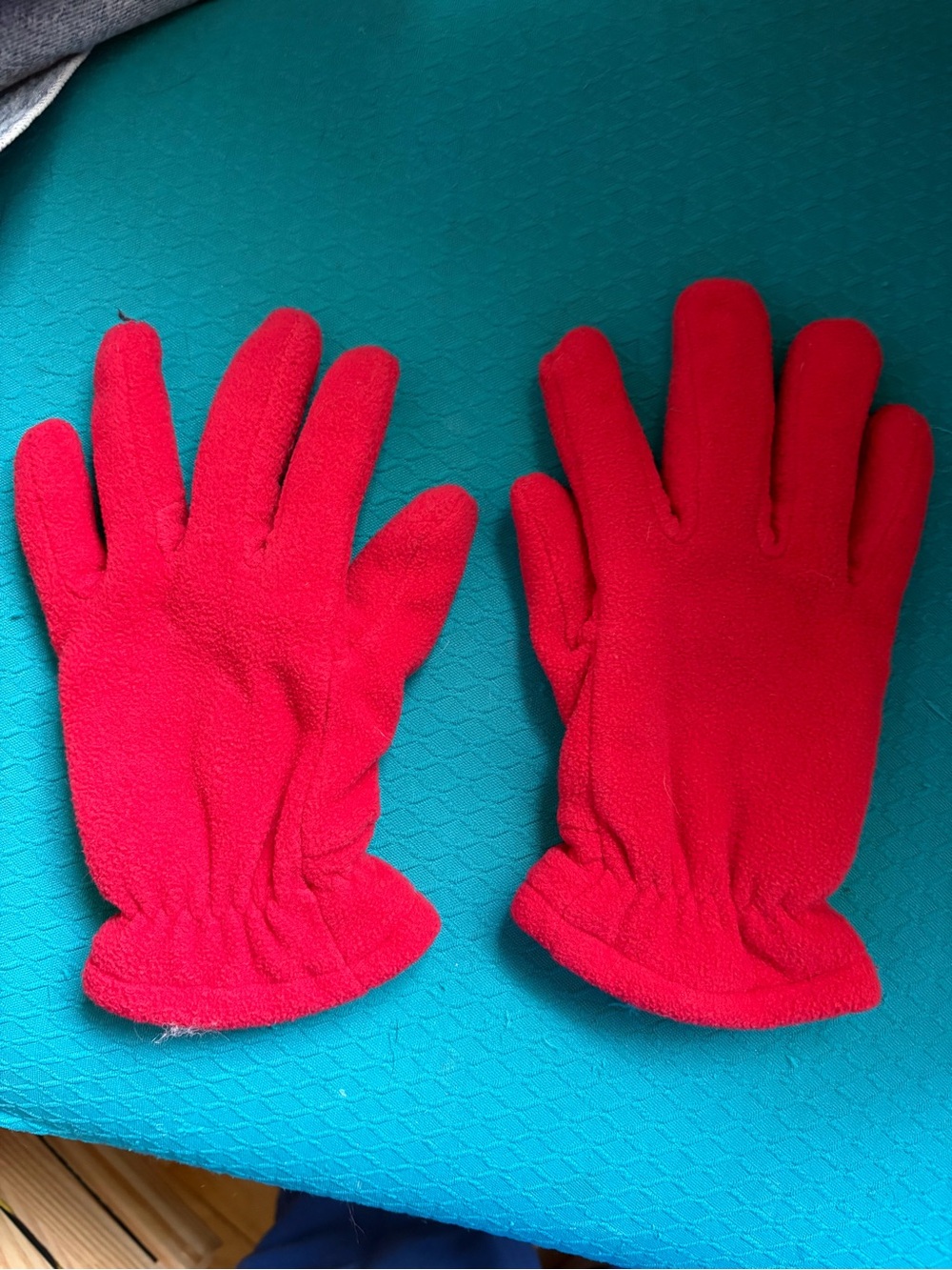 Thinsulate Red Winter Gloves